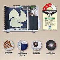 Godrej 1.5 Ton 3 Star, Wi-Fi, 5 Years Comprehensive Warranty, 5-In-1 Convertible Cooling Inverter Art Studio Split AC