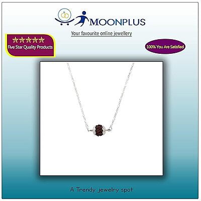 Sterling Silver Chain with Rudraksham Pendent Sterling Silver Chain with Rudraksham Pendent