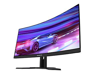 GIGABYTE, 27-Inch 165Hz VA Panel 1440p QHD Curve Gaming Monitor, G27QC
