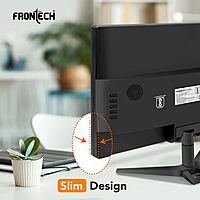 Frontech MON-0071 – 19" flat screen monitor with bright colors, sharp display, and space-saving design for basic computing tasks.