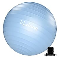 Lifelong Gym Ball for Exercise-Anti Burst Exercise Ball- Fitness Yoga Ball,,Pregnancy & Labor Ball