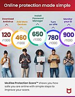 McAfee Total Protection 2024 5 Device 1 Year Antivirus Security