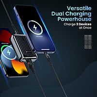 Portronics Zapcell 10k 10000mAh 22.5W Pocket Size Powerbank With Compact And Light Weight Design