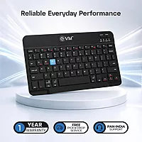 EVM WLKM EnEdge Rechargable Keyboard - Black