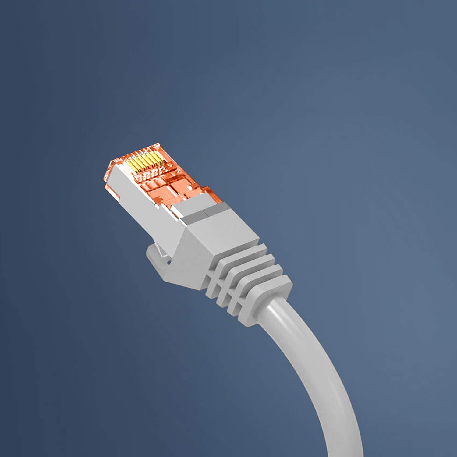 Uport 5M Ethernet Cable CAT6 features durable steel ends, ensuring high-speed data transfer. Perfect for gaming, streaming, and reliable networking.