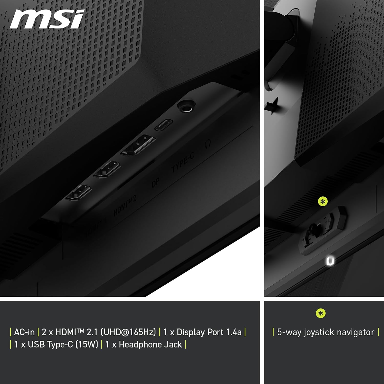 MSI 31.5", QD-OLED ,165Hz Gaming Monitor, MAG 321UP
