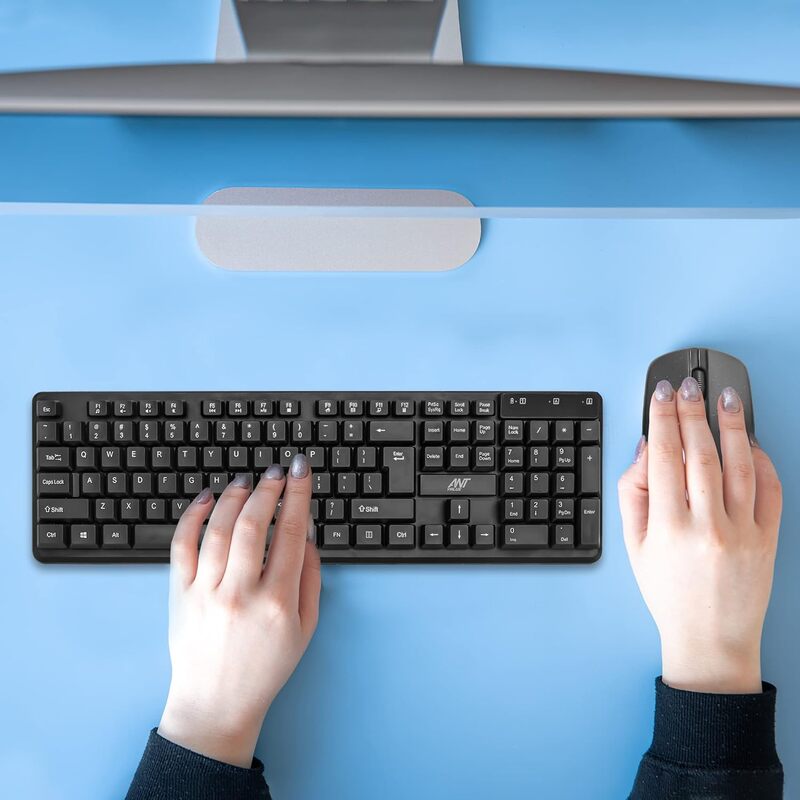 ANT ESPORTS KEYBOARD &MOUSE WIRELESS COMBO MKWM2023