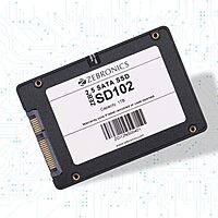 Zebronics SD102 2.5 SATA SSD (1TB) offers high-speed data transfer, reliable performance, and enhanced durability. Ideal for upgrading your laptop or desktop for faster boot and load times.