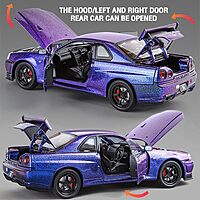 Nissan Skyline GT-R R34 1:24 NL