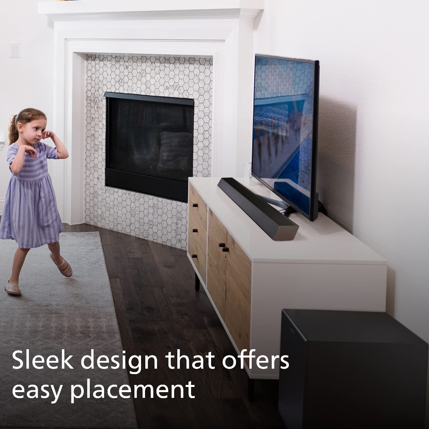 Philips TAB8947 5.1 Ch Soundbar with Dolby Atmos, Wireless Subwoofer, Up-Firing Speakers, Virtual Surround, Built-in Chromecast, AI Voice Assistant – 660W, Black Philips TAB8947 5.1 Ch Soundbar with Dolby Atmos, Wireless Subwoofer, Up-Firing Speakers, Virtual Surround, Built-in Chromecast, AI Voice Assistant – 660W, Black