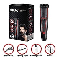 Agaro MT-6001 Cordless Beard Trimmer For Men