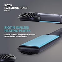 Havells HS4123 Biotin Infused Wide Plates & Temperature Control Hair Straightener