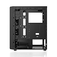 Ant Esports Elite 1100 Mid Tower Gaming Cabinet Black | ATX M-ATX ITX | 4 Rainbow Fans