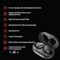 PLAY Playgo Budslite Wireless Buds Galaxy Black