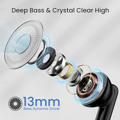 Portronics Twins S20 in Ear TWS Earbuds with 35 Hour Playtime, Touch Control, Low Latency, Game & Music Mode, 13mm Bass Dynamic Driver, IPX5 Water & Sweat Resistance, Type C Fast Charging Portronics Twins S20 in Ear TWS Earbuds with 35 Hour Playtime, Touch Control, Low Latency, Game & Music Mode, 13mm Bass Dynamic Driver, IPX5 Water & Sweat Resistance, Type C Fast Charging