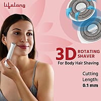 Lifelong Rechargeable Trimmer for Women 4 in 1 Women Trimmer, Bikini Trimmer for Women, 60 Minutes Runtime