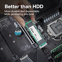 Crucial E100 1TB NVMe SSD – M.2 2280 | PCIe Gen4 | Up to 5000MB/s Read