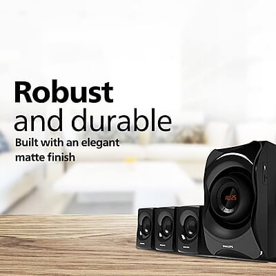 Philips SPA8000B 5.1 Multimedia Speaker Philips SPA8000B 5.1 Multimedia Speaker