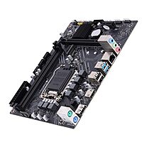 Zebronics H510-NVMe Motherboard for Intel LGA 1200 features PCIe 4.0, dual M.2 slots, USB 3.2, and supports 10th/11th Gen Intel CPUs, ensuring high performance and connectivity for gamers.