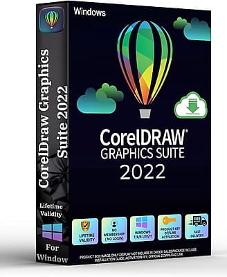 CorelDraw Graphics Suite 2022 Win (1 user) Lic (with 1 years Maintenance)