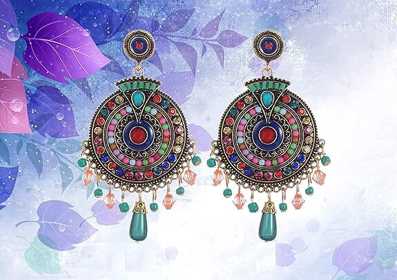 Bohemian Multi-Color Earrings
