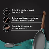 Preethi Artistic Collection Die Cast Non Stick Tawa, 27 cm