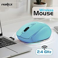 Frontech MS-0040 wired mouse offers precise tracking, ergonomic design, and smooth performance—perfect for everyday computing.