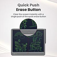 Portronics RuffPad 15 LCD Writing Tablet (POR 1237) – 15 Inch Re-Writable Display | 1 Year Warranty