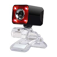 Zebronics Zeb-Crystal Pro Webcam – 1080p HD, Built-in Mic, Plug & Play, Ideal for Streaming & Video Calls