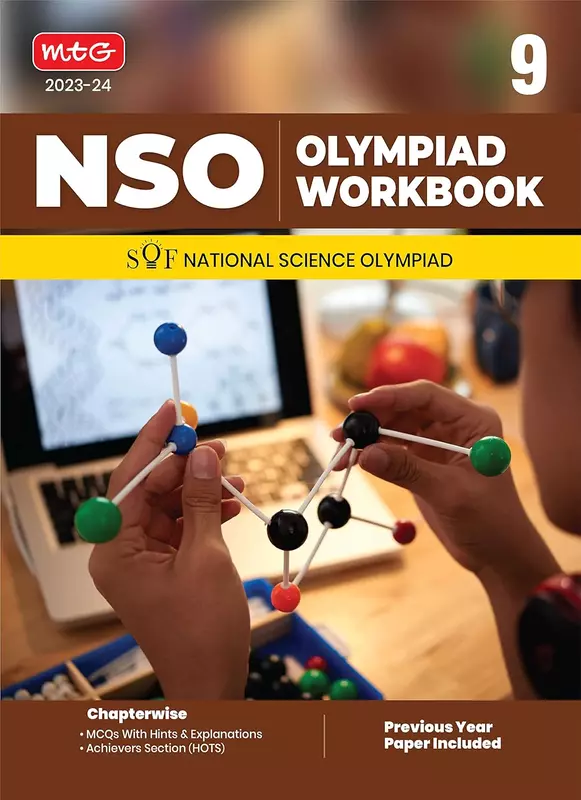 MTG National Science Olympiad (NSO) Workbook for Class 9 - 2023-2024