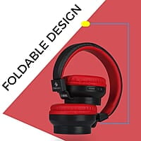 Zebronics-Bang over the ear headphones with Foldable Design and Bluetooth v5.0 headphones, Providing up to 20h* Playback