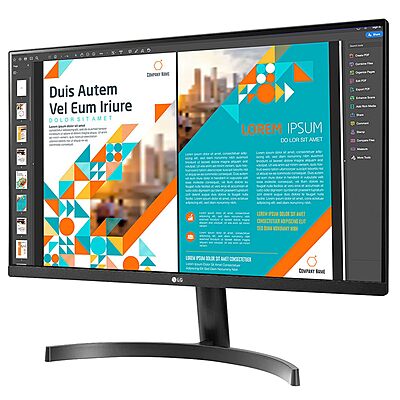 LG, 27" QHD IPS Monitor with AMD FreeSync, 27QN600-B