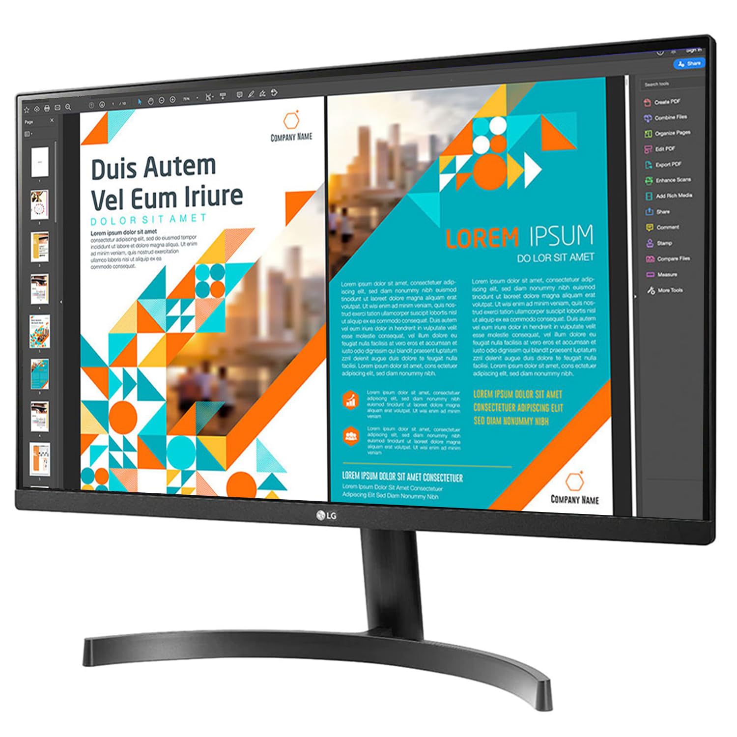 LG, 27" QHD IPS Monitor with AMD FreeSync, 27QN600-B