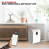 Honeywell Air Touch V5 | 4Stage HEPA, 589 sq.ft, WiFi & Voice Control