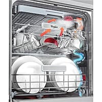Whirlpool 14 Place Settings PowerClean Pro Technology Dishwasher (WFO 3O33 PL N X IN, Inox, 30% extra space, 11 wash Programs, Clean and Dry
