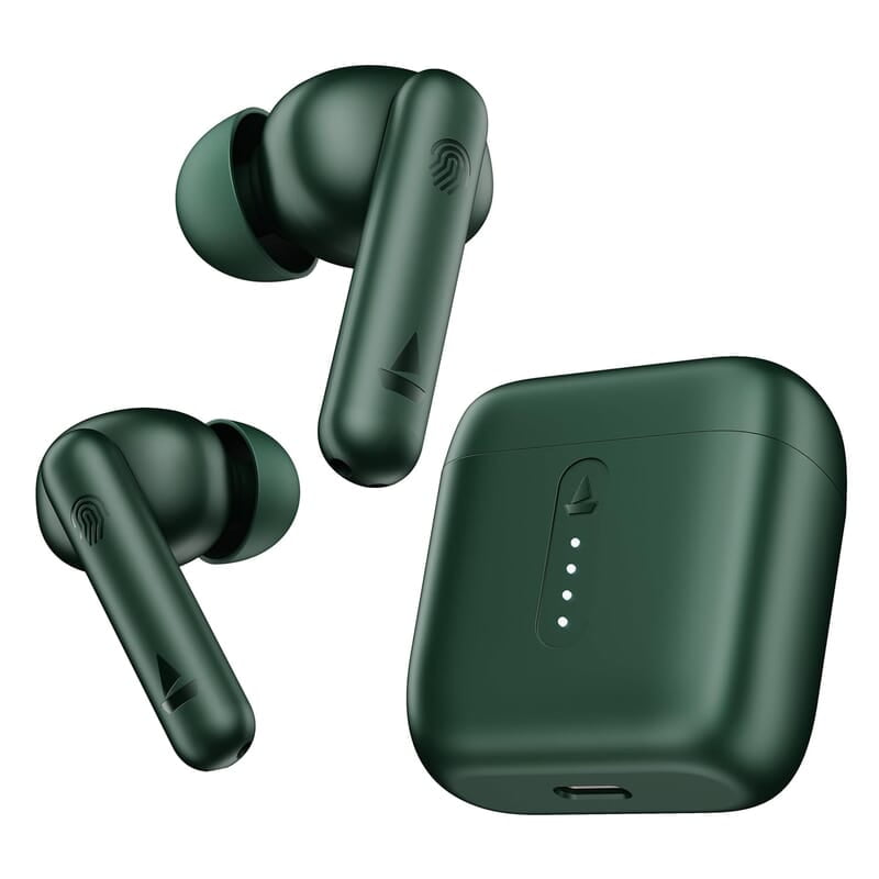 boAt Airdopes 141 Bluetooth Truly Wireless in Ear Ear Buds w/ 45H Playtime,Low Latency Mode for Gaming, ENx Tech, IWP, IPX4 Water Resistance, Smooth Touch Controls