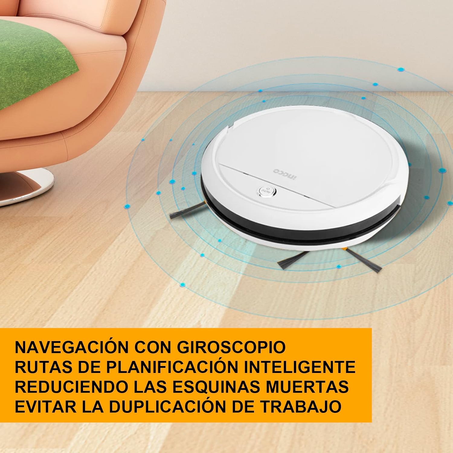 INGCO Robotic Vacuum Cleaner(Gyroscope Style) VCRG30261