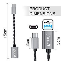 Uport Active USB to Type-C 15M – High-speed cable for data transfer and charging. Durable, flexible, ideal for long-distance connections.