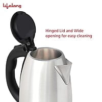 Lifelong LLEK15 Electric Kettle 1.5L with Stainless Steel Body, Easy and Fast Boiling