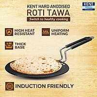 KENT Hard Anodised Roti Tawa 28 CM 88 mm Thick Base