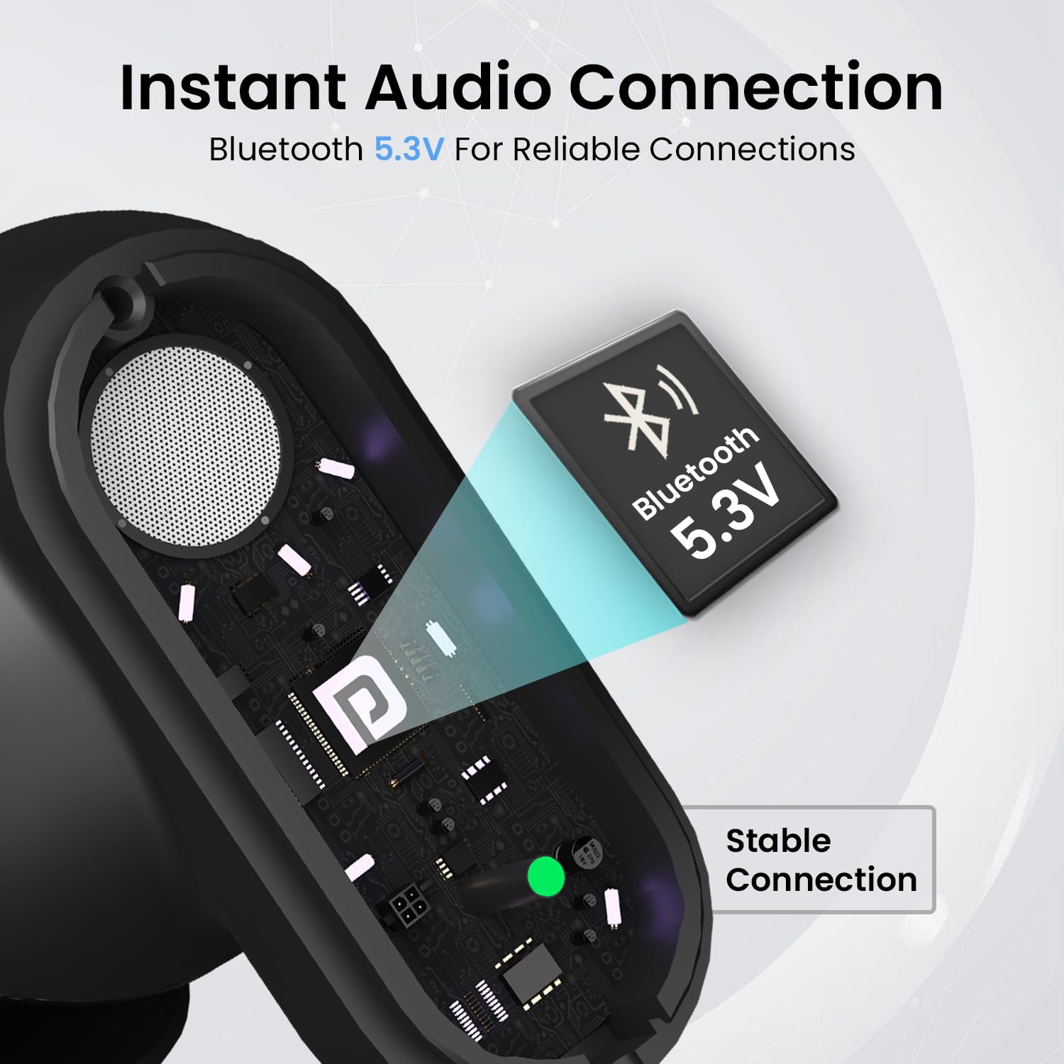 Portronics Twins S16 – TWS Earbuds, 24H Playtime, Black. Enjoy seamless connectivity, deep bass, and a comfortable fit. Perfect for music lovers and on-the-go lifestyles. Grab yours now!