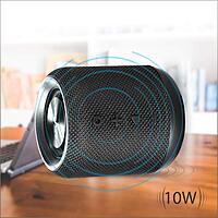 Portronics SoundDrum – 10W Portable Speaker with USB, FM Radio & AUX Input. Enjoy powerful sound, versatile connectivity, and a compact design for music on the go. Perfect for any occasion!
