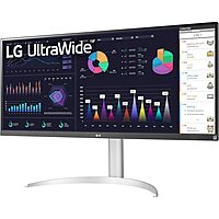 LG 34-Inch ,UltraWide FHD IPS Monitor with VESA DisplayHDR 400, AMD FreeSync, USB Type-C , 34WQ650-W