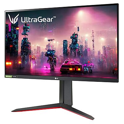 LG, UltraGear™ Full HD IPS 1ms,Gaming Monitor with NVIDIA® G-SYNC® Compatible, 27GN650-B