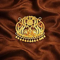 Gold Plated Peacock Pendant for Women & Girls | Handcrafted Traditional Dollar Pendant