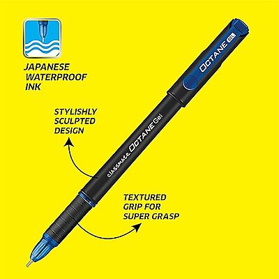 Classmate Octane Blue Gel Pens (Pack of 10)
