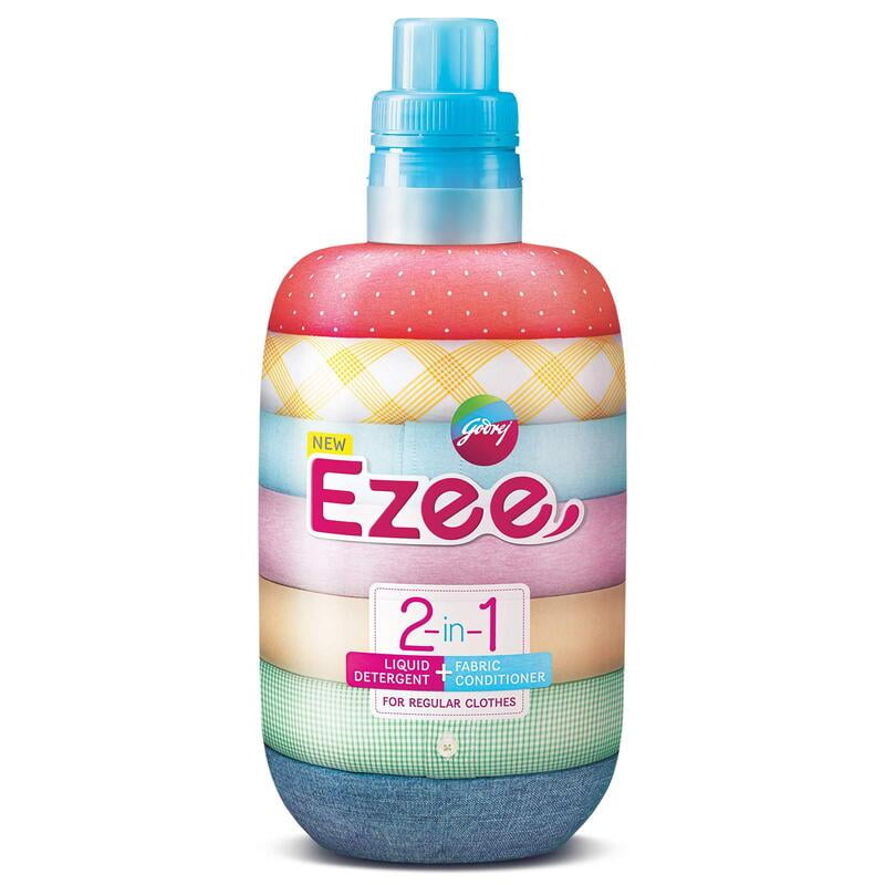 Ezee 2-in-1 Liquid Detergent+ Fabric Conditioner- For Regular Clothes, 1 kg Ezee 2-in-1 Liquid Detergent+ Fabric Conditioner- For Regular Clothes, 1 kg