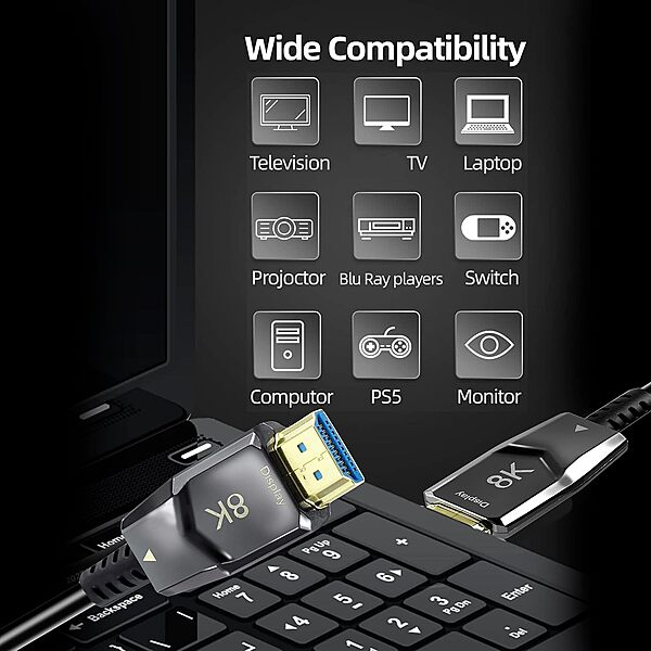 Uport 30m HDMI – Full HD cable for seamless connection to TVs and projectors. Enjoy crystal-clear video and audio quality with this durable, long-range HDMI solution for all your entertainment needs.