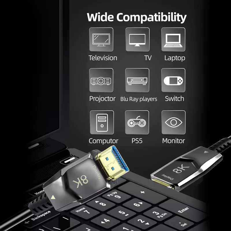 Uport 30m HDMI – Full HD cable for seamless connection to TVs and projectors. Enjoy crystal-clear video and audio quality with this durable, long-range HDMI solution for all your entertainment needs.