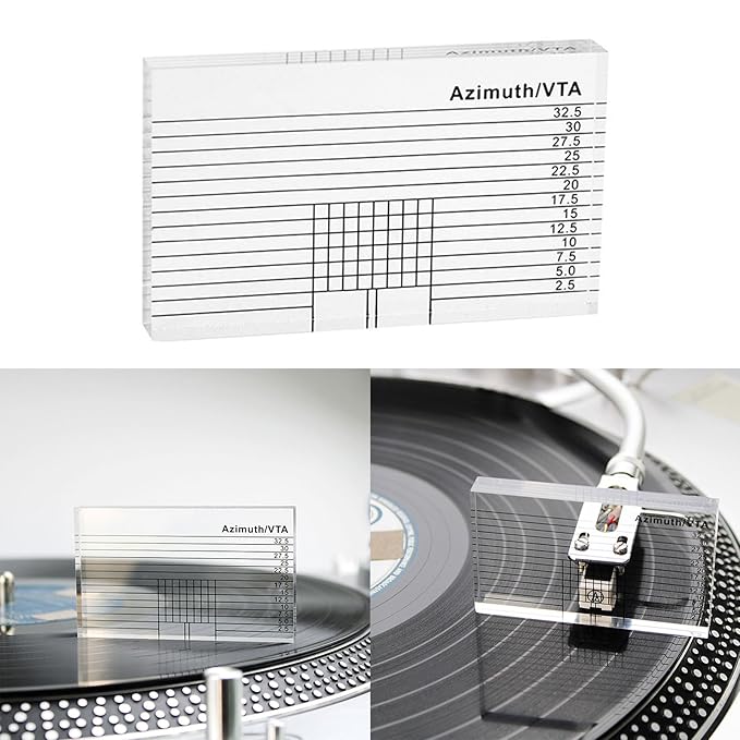 Goka - Phono Tonearm Cartridge VTA/Azimuth Ruler - GK-R36B Goka - Phono Tonearm Cartridge VTA/Azimuth Ruler - GK-R36B